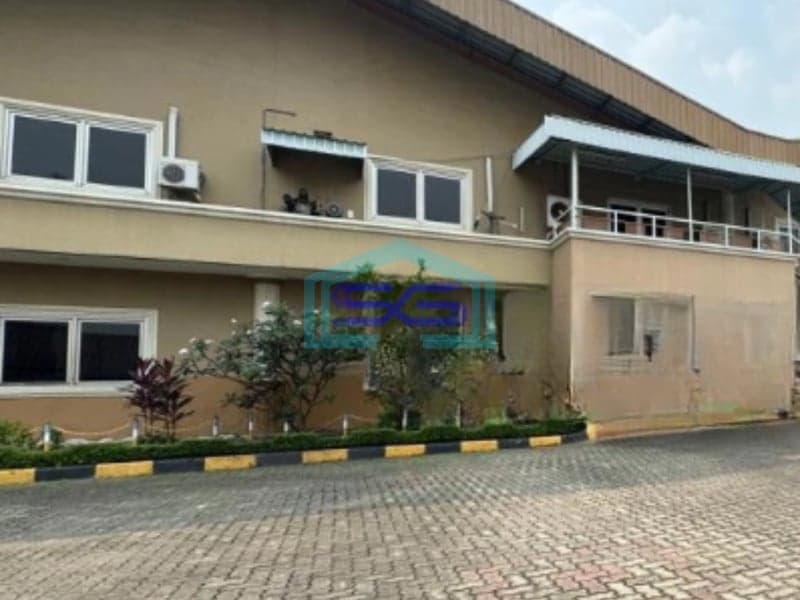 Dijual Gudang Luas Bangunan 4500 m²  Lokasi Cikupa Tangerang