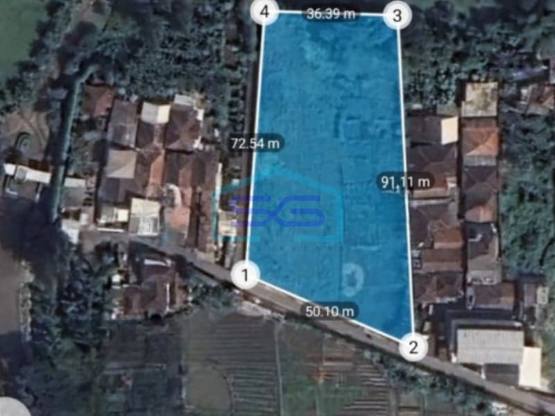 Land for Sale in Padalarang Bandung Land Area 3482m2