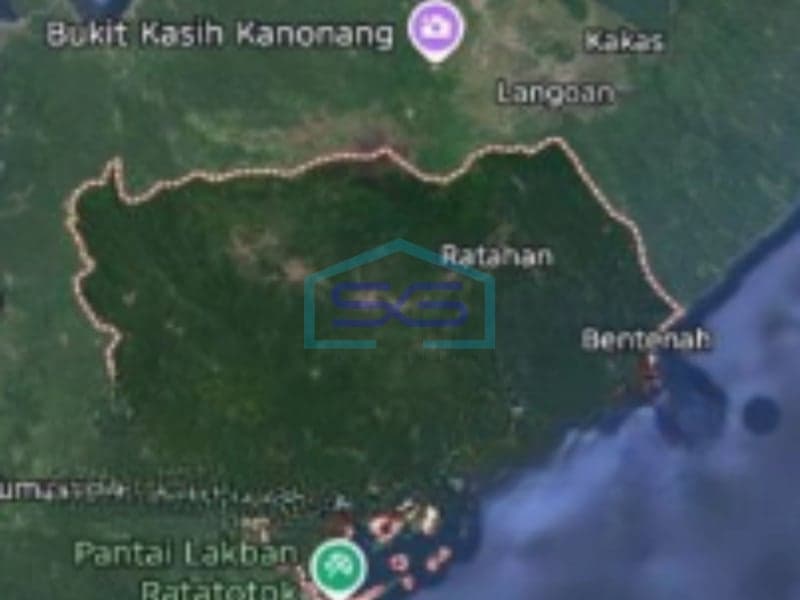 Dijual Tanah di Minahasa Tenggara Dengan Luas 5000000 m²