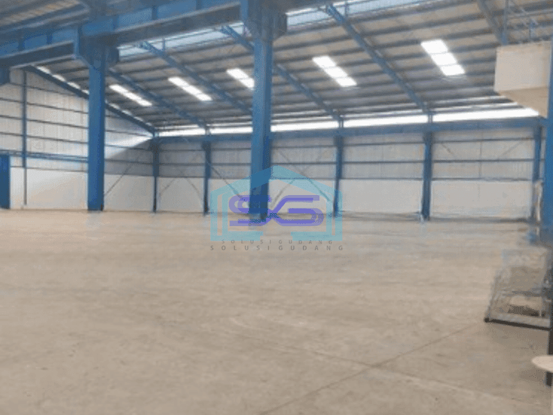 Dijual Gudang Turun Harga Luas Bangunan  2070 m² di Cikupa Tangerang