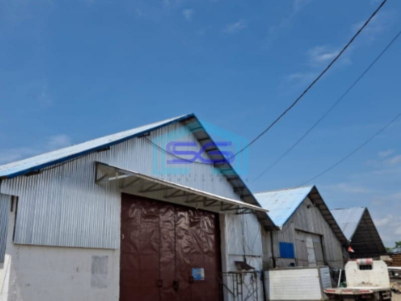 Disewakan Gudang Dalam Komplek Pergudangan di Jl Soekarno Hatta Palembang LB 210m2