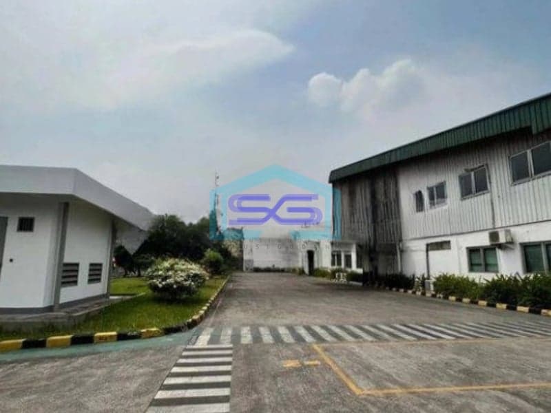 Dijual Pabrik Kawasan Industri Jababeka Cikarang Bekasi Luas Tanah 20000m2 Dekat Tol