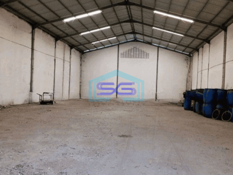 Dijual Gudang Akses Containe 40 Feet Luas Bangunan  2012 m² di Sepatan Tangerang
