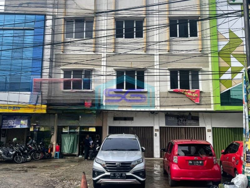 Disewakan Ruko 2 Unit Jalan Radial Palembang Luas Bangunan 192m2