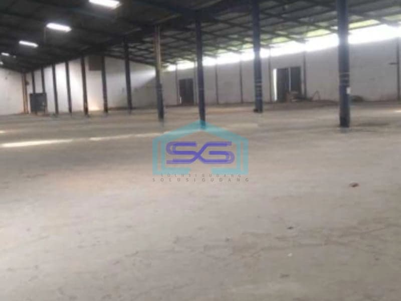 Disewakan Gudang Luas Tanah 8000 m² Akses Container 40 Feet di Tangerang