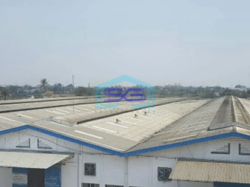 Disewakan Gudang Besar Industri Non Limbah Exclusive Cikupa Tangerang LT 50000m2