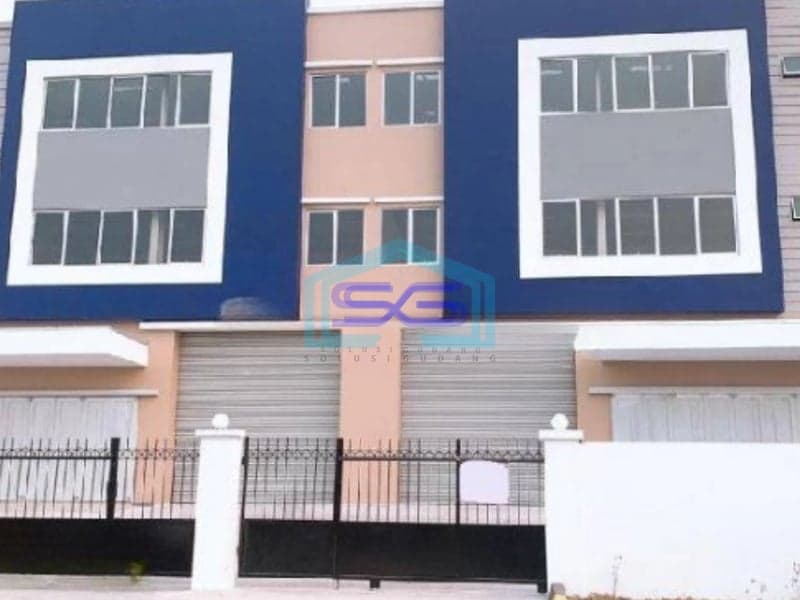 Dijual Gudang Baru Siap Pakai di Kawasan Industri Delta Silicon 6 Cikarang Bekasi LT 1680m2