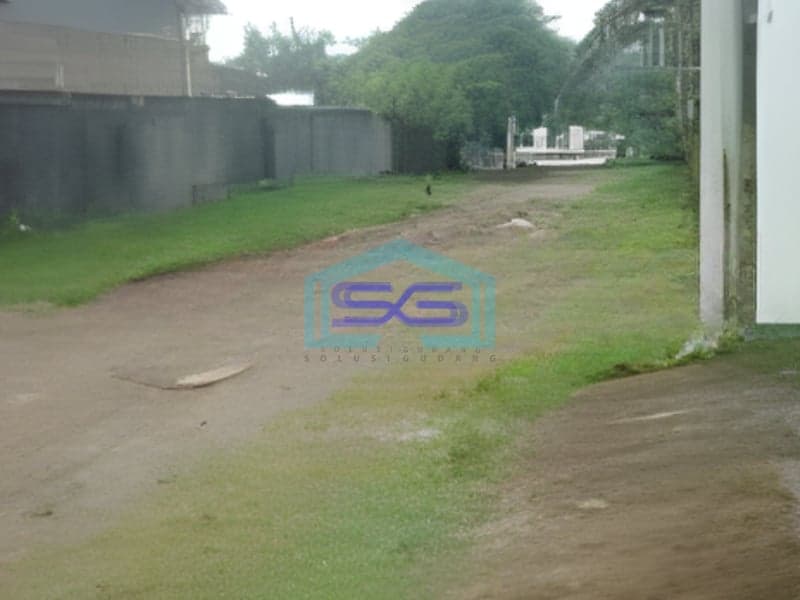 Disewakan Gudang Akses Container Luas Tanah 1250 m² Lokasi Bogor