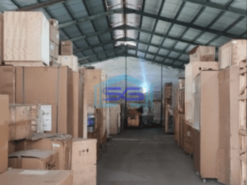 Disewakan Gudang Akses Container Luas Bangunan 2000 m² di Kosambi Tangerang