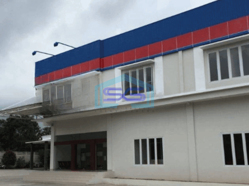 Dijual Gudang Ada Kantor Luas Bangunan  1176 m² di Serang
