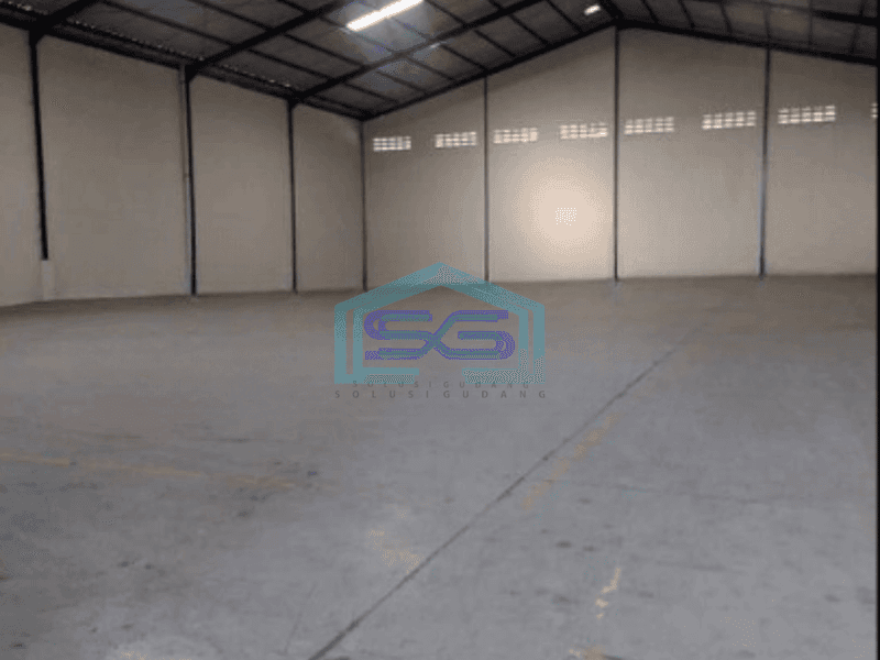 Dijual Gudang Ada Kantor Luas Bangunan  1056 m² Lokasi Strategis di Tarumajaya Bekasi