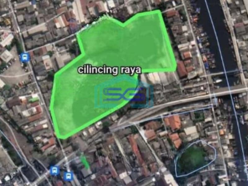 Dijual Tanah di Jalan Cilincing Raya Jakarta Utara Luas Tanah 19214m2