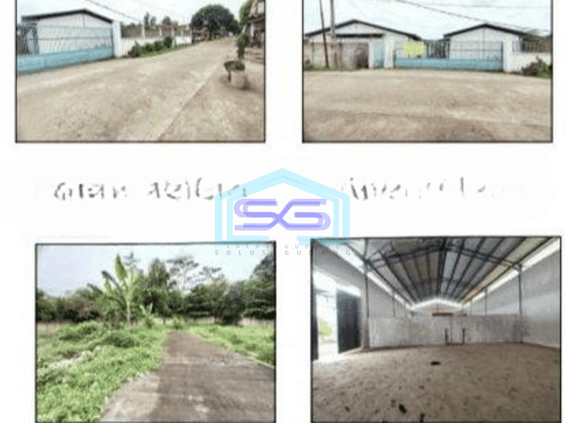 Dijual Gudang di Tigaraksa Tangerang Luas Tanah 5532 m²
