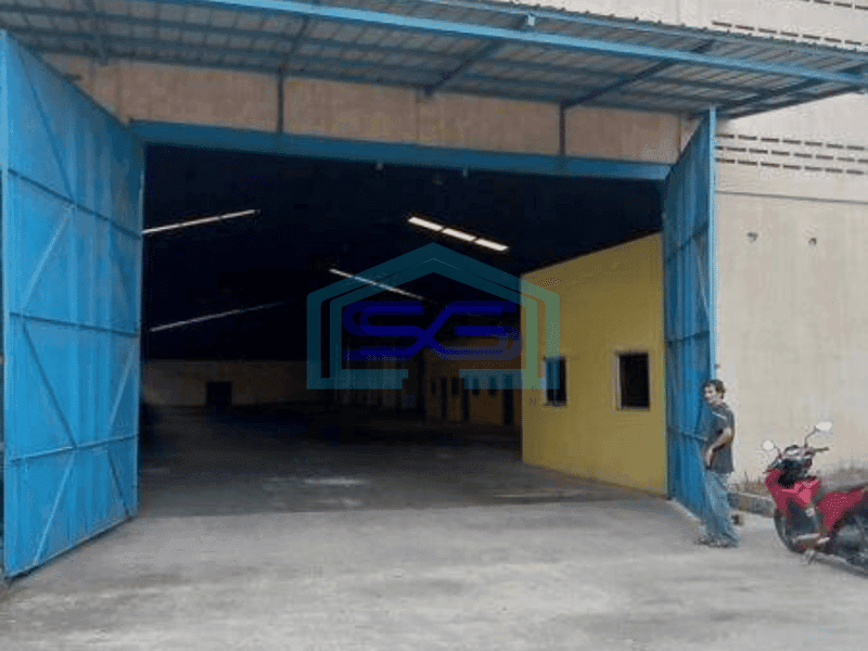Disewakan gudang di Cikupa muka jalan raya serang Banten, Tangerang