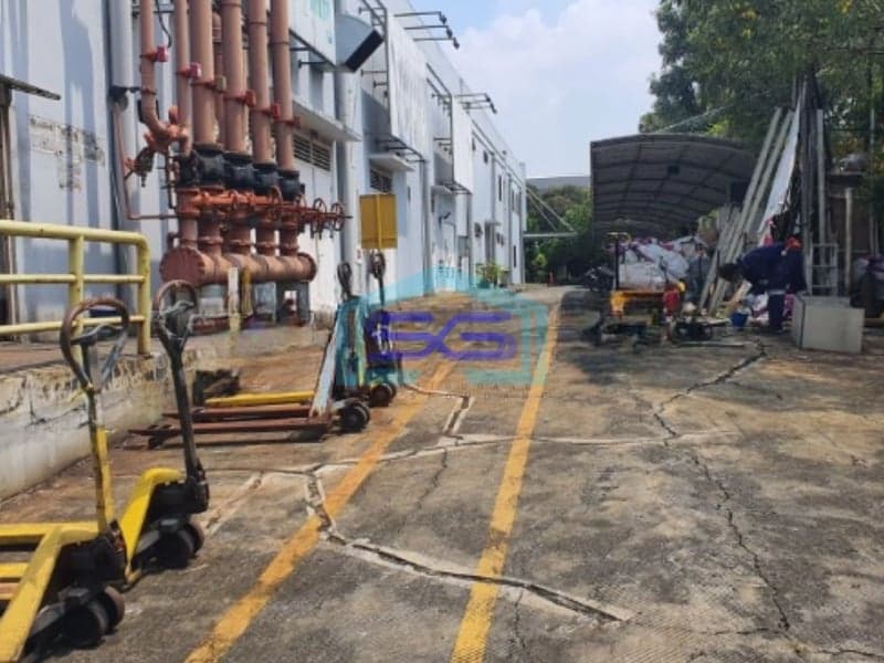 Dijual Gudang Hook Siap Pakai Rapi di Jababeka Bekasi Luas Tanah 40000m2