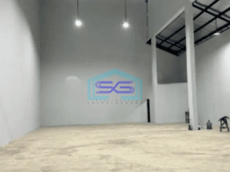 Disewakan Gudang Batu Ceper Tangerang Bangunan Baru Siap Pakai LT 300m2
