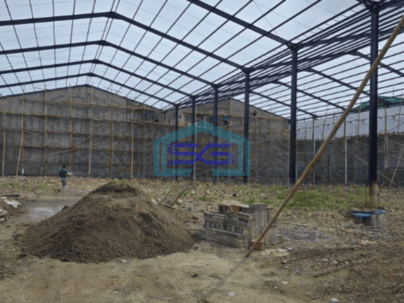 Dijual Gudang Bangunan Baru Luas Bangunan 2500 m² di Balaraja Tangerang
