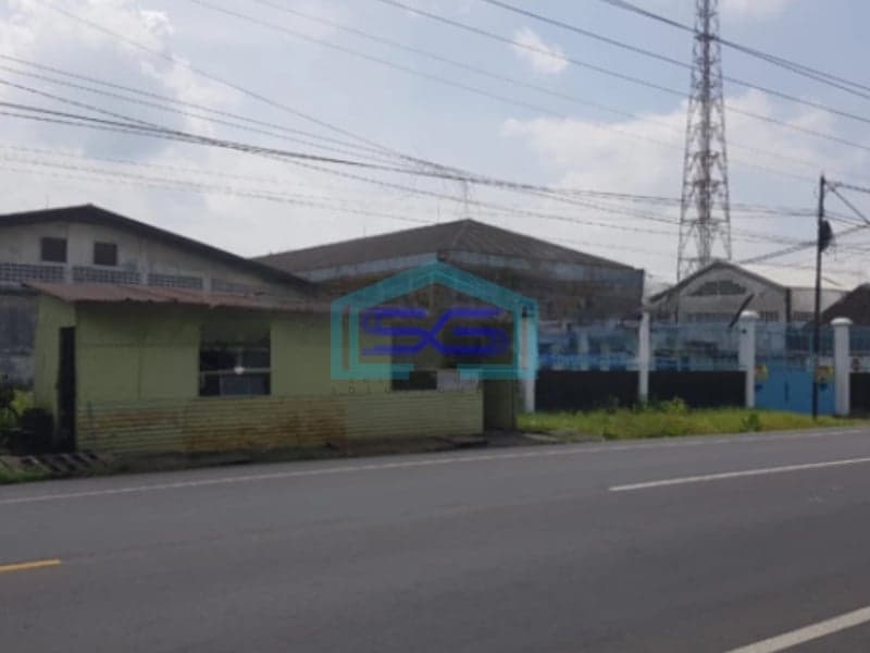 Disewakan Gudang Atau Pabrik Strategis Pinggir Jalan Sumpah Pemuda Solo LB 5752m2