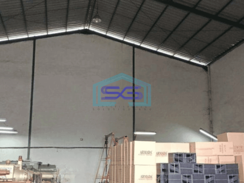 Dijual Cepat Gudang Luas Bangunan 460 m² Lokasi Strategis di Kosambi Tangerang