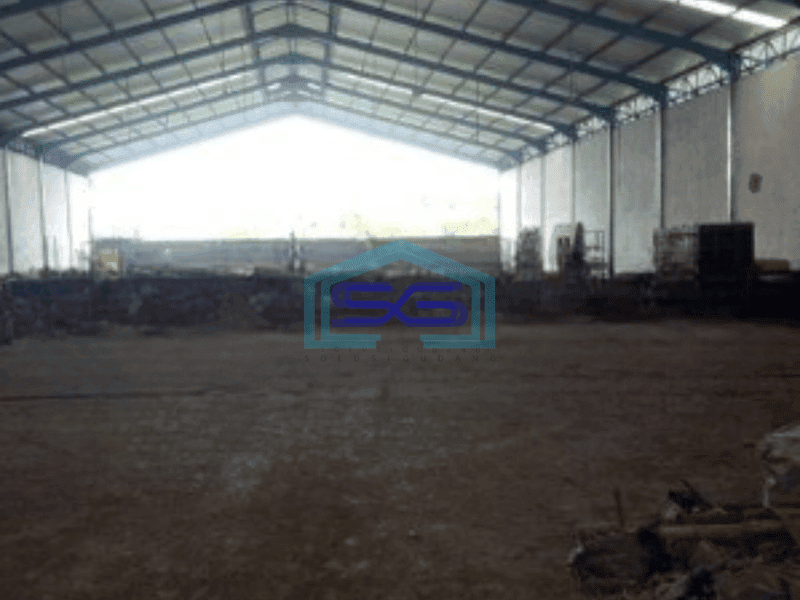 Disewakan Gudang Akses Container 40 Feet di Kotabumi Tangerang Luas Tanah 5000 m²