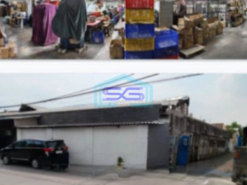 Dijual Tanah Ada Bangunan Gudang di Jl. Bidara Raya Penjaringan Jakarta Utara SHM