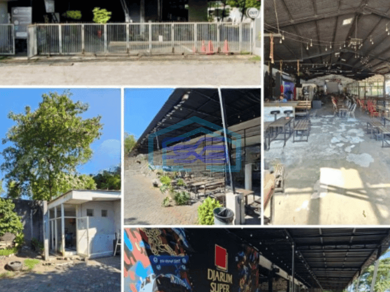 Dijual Ruang Usaha Bangunan Komersial Raya Margorejo Cocok Buat Cafe Luas Bangunan 600 m²