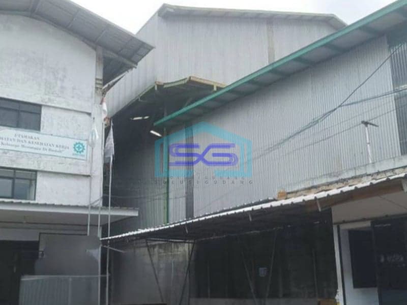 Dijual Pabrik di Jati Uwung Tangerang Luas Bangunan 3328 m²