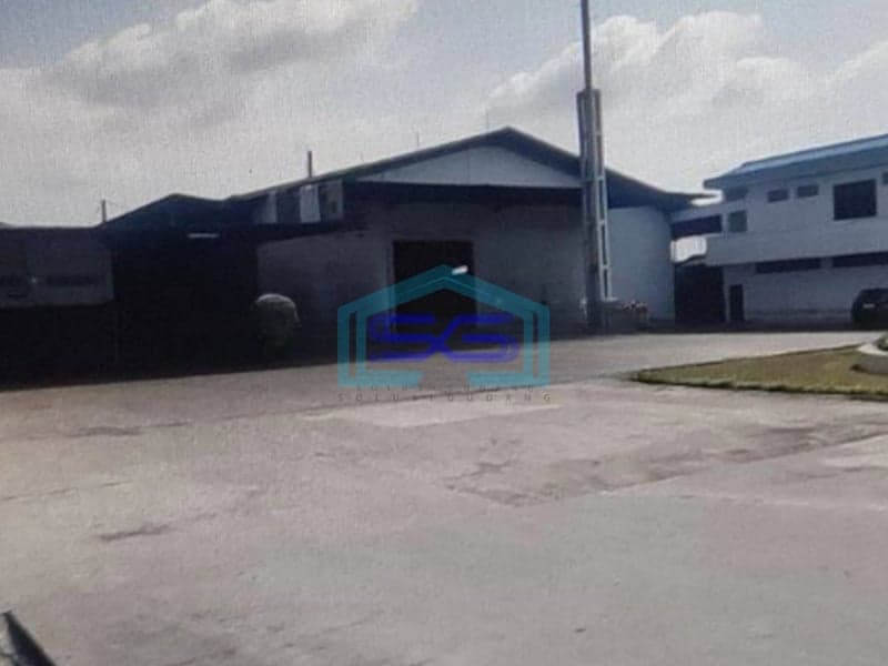 Dijual Gudang ex Pabrik Spont di Jatiuwung Tangerang LT 9550m2