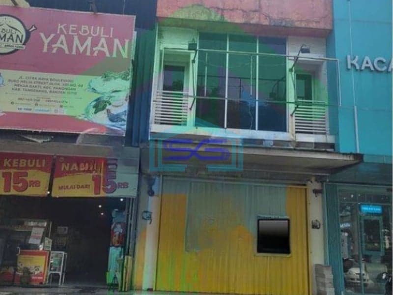 Disewakan Ruko di Melia Street Citra Raya Tangerang LB 135m2