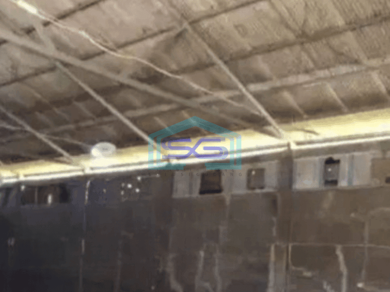 Dijual Gudang Ada Kantor Siap Pakai Luas Bangunan 600 m² di Pasar Kemis Tangerang