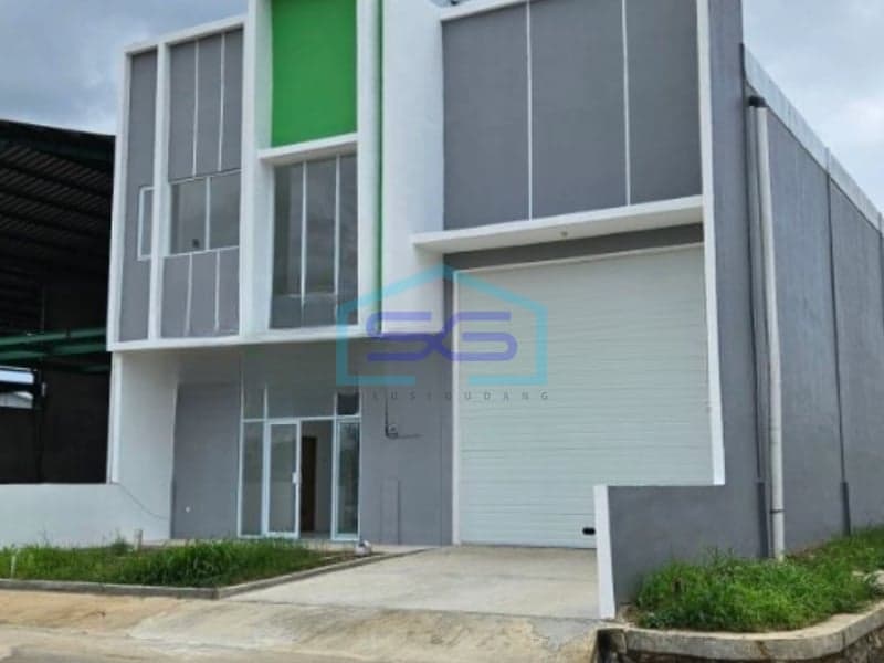 Dijual Gudang Plus Kantor Dekat Exit Tol Balaraja di Cisoka Tangerang LB 1764 m²