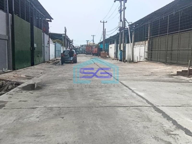 Disewakan Gudang Sentra Kosambi Tangerang Luas Tanah 3000m2 Luas Bangunan 2500m2