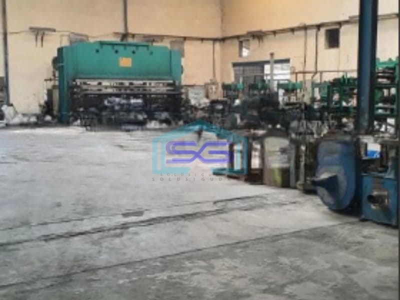Dijual Gudang Luas Bangunan  5172 m² Lokasi Siap Huni di Tangerang
