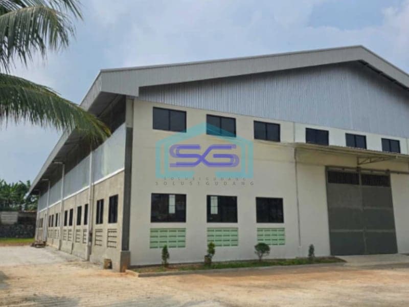 Disewakan Gudang Mandiri Zona Industri Cikupa Tangerang LB 3000m2 Zona Industri