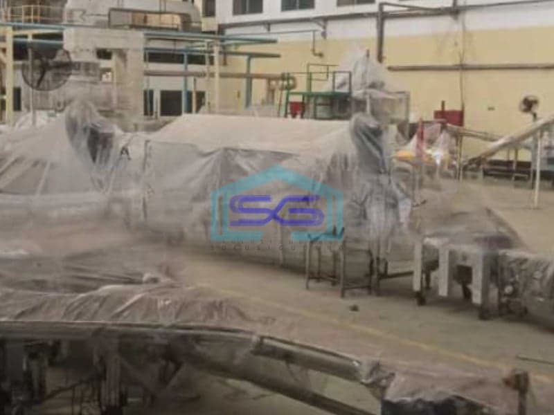 Dijual Pabrik Luas Bangunan 9000 m²  Lokasi Bebas Banjir di Pasar Kemis Tangerang