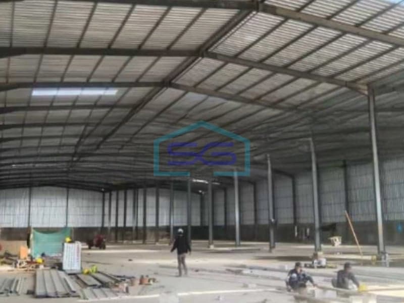 Disewakan Gudang Luas Bangunan 4080 m² Bebas Banjir Lokasi Legok Tangerang