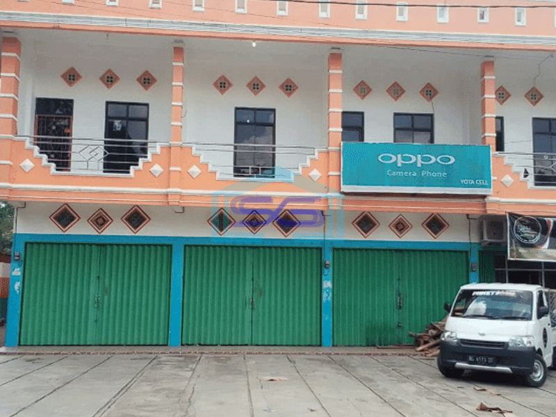 Dijual 4 Unit Ruko 2,5 Lantai Plus Kost dan Gudang Kota Prabumulih Sumatera Selatan LB 800m2