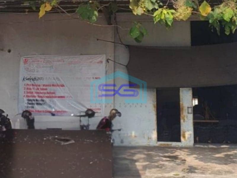 Dijual Gudang Zona Merah Industri Lokasi Karanganyar Luas Tanah 600m2