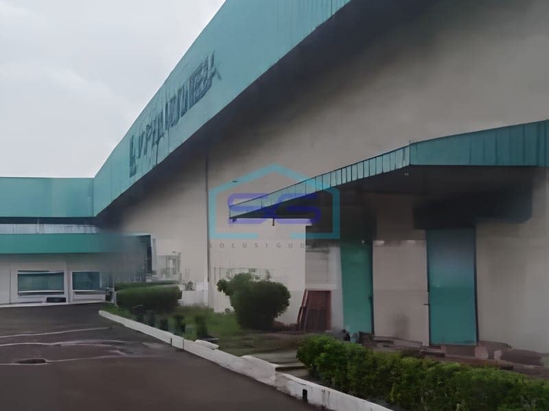 Dijual Pabrik Garmen di Industri Garmen Jatake Tangerang LT 16078m2 Siap Huni