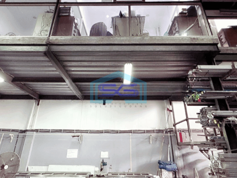 Disewakan Termurah Gudang Sedayu Bizpark Cakung Jakarta Utara Ada Kantor 2 Lantai LB 182m2