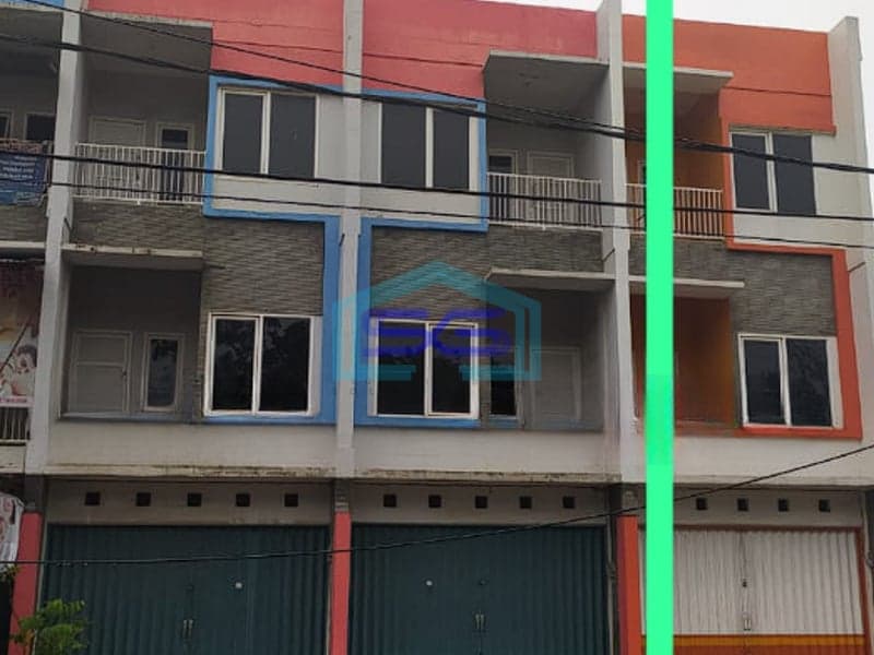 Dijual 2 Ruko Persis depan Terminal Alang Alang Lebar Palembang Luas Bangunan 160m2