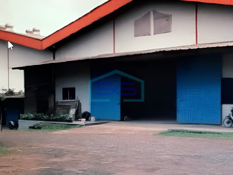 Dijual Gudang Ex Pabrik di Gunung Sindur, Bogor Jawa Barat LT 9520m2