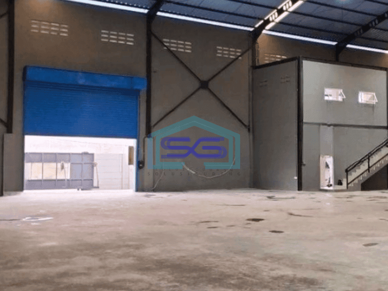 Dijual Gudang Ada Kantor Luas Bangunan  1468 m² di Sepatan Tangerang
