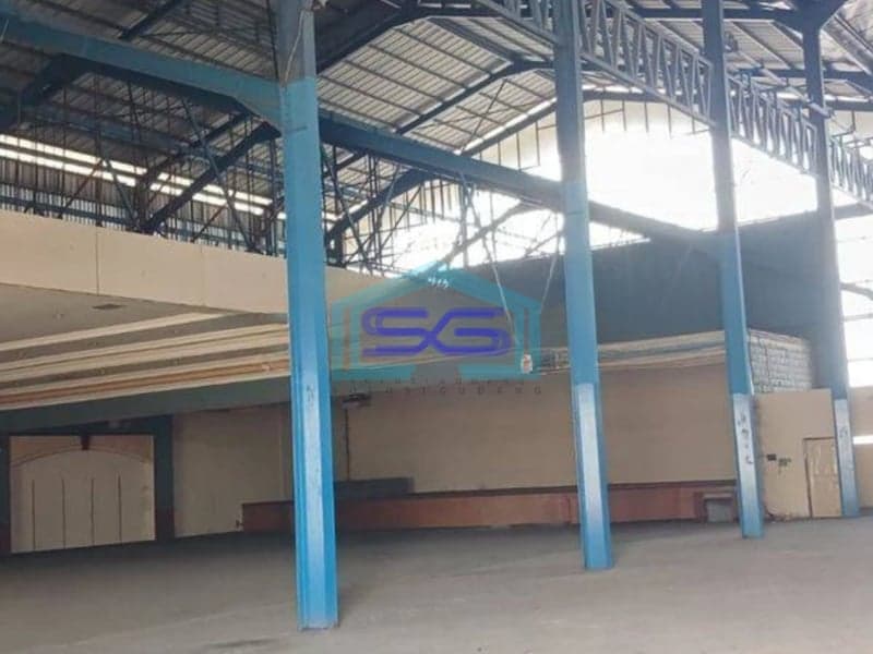 Disewakan Gudang di Jl. Raya Tambak Langon Surabaya LB 1684m2 Bagus HGB
