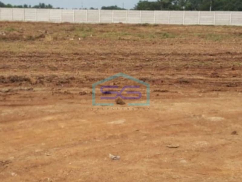 Dijual Tanah Industri Luas 55000 m² Lokasi Bebas Banjir di Balaraja Tangerang
