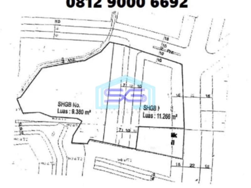 Dijual Tanah Lahan Luas 20738m2 di Jl. RS Fatmawati Jakarta Selatan