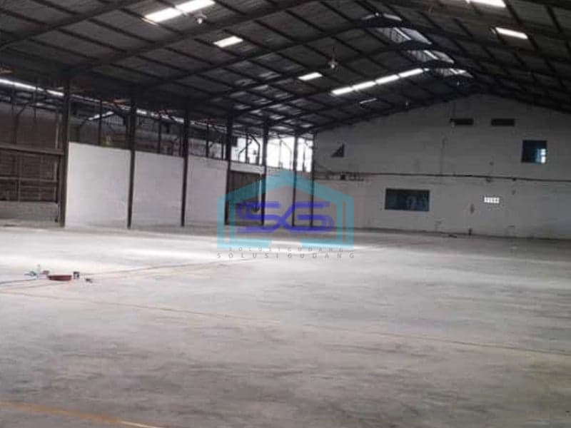 Dijual Gudang Siap Pakai LB 7000m2 Masuk Kontainer di Cibarusah Bekasi