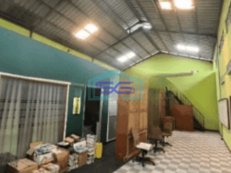 Dijual Gudang Siap Huni Luas Tanah 655 m² Lokasi Bebas Banjir di Curug Tangerang
