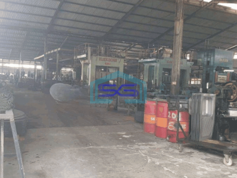 Dijual Pabrik Lokasi Bebas Banjir Luas Bangunan 15000 m² di Pasar Kemis Tangerang