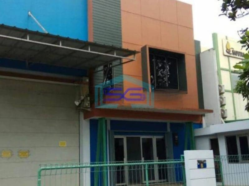 Disewakan Gudang Siap Usaha Di Bsd Taman Tekno Serpong Tangerang LT 600m2 Ada Kantor
